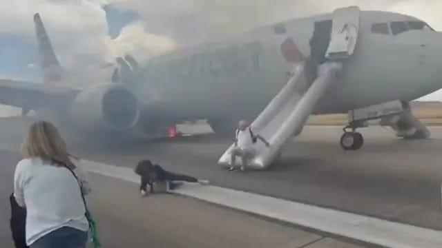 Kigyulladt egy Boeing 737-es repülőgép a denveri repülőtér területén, ami miatt sürgős evakuálásra volt szükség az utasok számára. Az incidenst rögzítették egy videón is, amely bemutatja a helyzet komolyságát.
