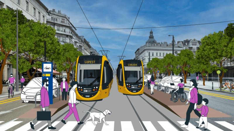 Budapest szívében új villamospálya létesülhet, hiszen megkezdődött a második ütem tervezési folyamata.